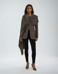 Apricot Irregular Blazer