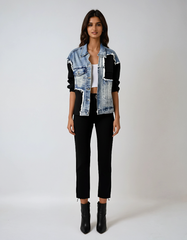 Contrast Denim Jacket