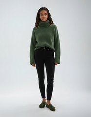 Cozy Chunky Knit Turtleneck Sweater