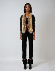 Faux Fur Lined Jacket