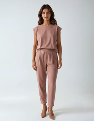 Leisure Suit – Sleeveless Top & Pants