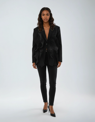 Ruffles Blazer