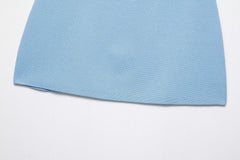 Powder Blue Knit Co-ord Set