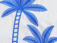 Porcelain Print Shirt Skirt Set – Long Sleeve Top & a-line Skirt