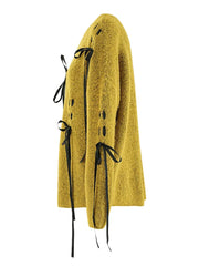 Purple Ribbons Sweater