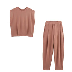 Leisure Suit – Sleeveless Top & Pants