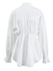 Denim Patchwork Blouse