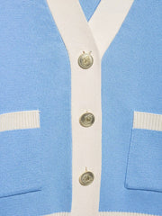 Powder Blue Knit Co-ord Set