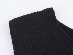 Sleeveless Knitted Mini Dress