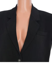 Blue Denim Casual Vest