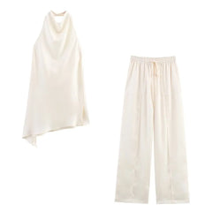 Elegant Halter Backless Vest Tops