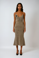 Polka Dot Slip Maxi