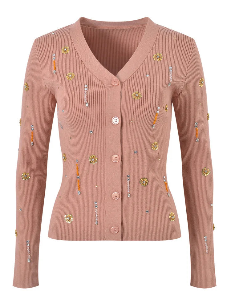 Ensemble de tricot et de paillettes