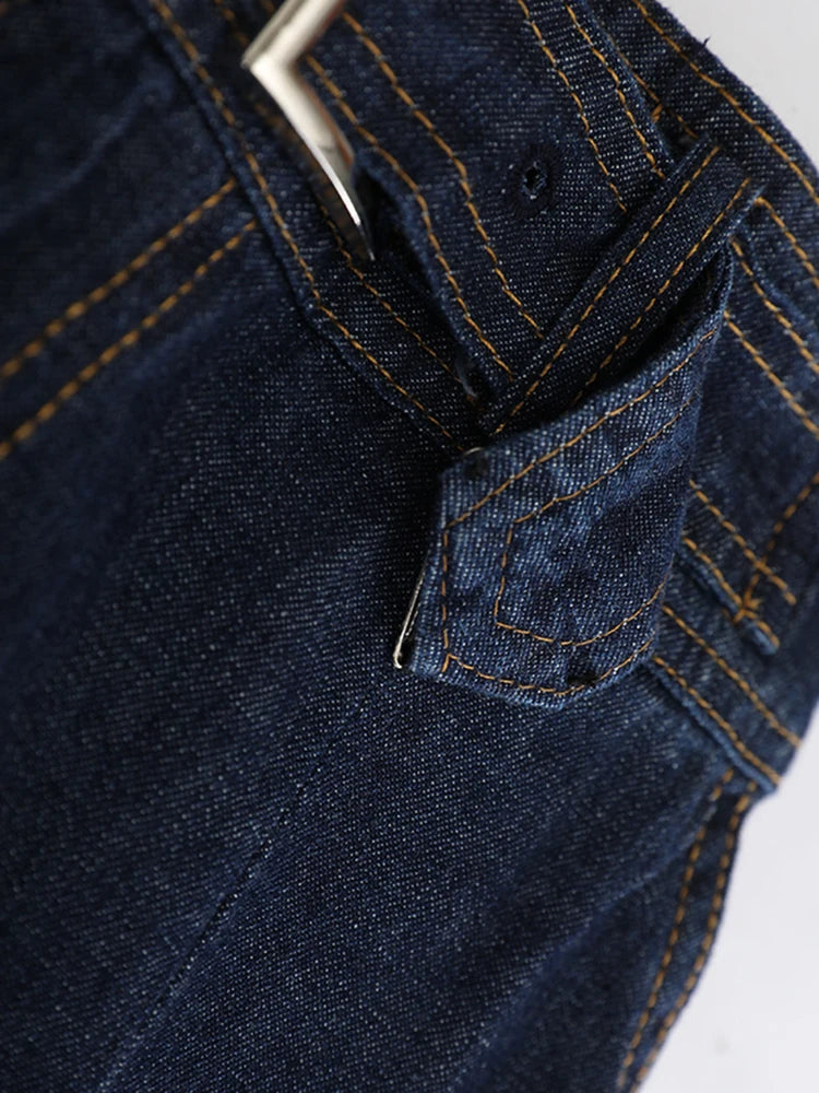 Boucle de jean haute taille jupe en ligne