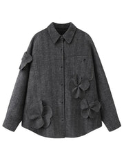 Floral Spliced Jacket