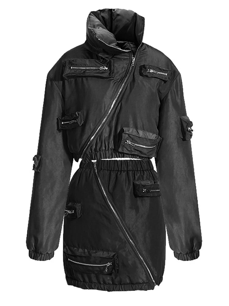 Ensemble de demi-corps vert de l'armée