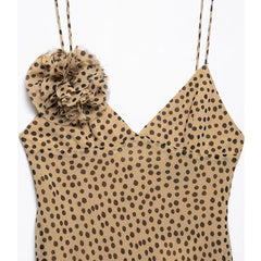 Polka Dot Slip Maxi