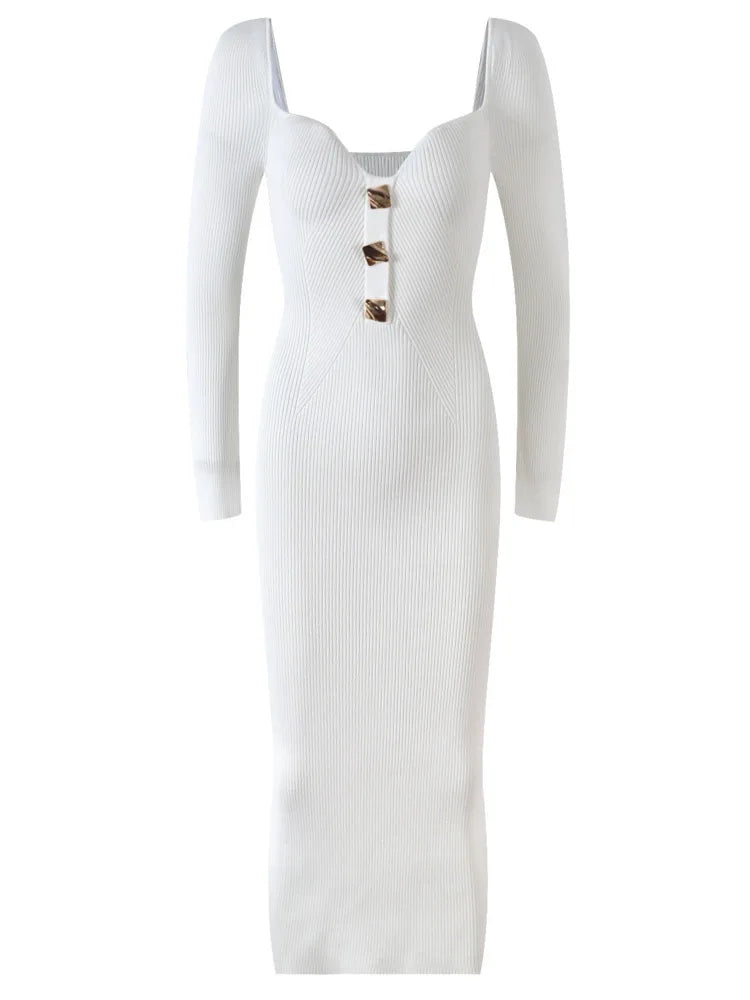 Robe en tricot chérie