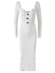 Sweetheart Knit Dress