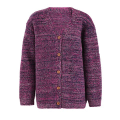 Cardigan en tricot en V