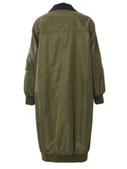 Veste de tranchée de couleur