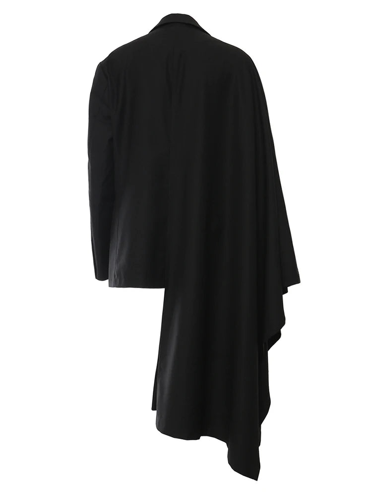 Blazer irrégulier noir