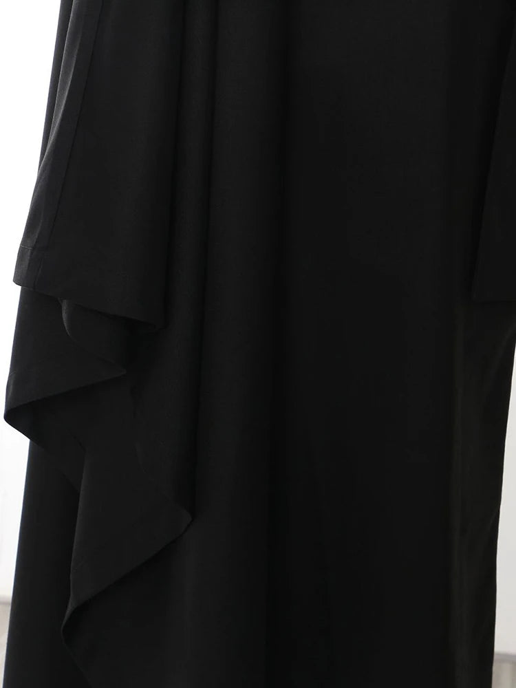 Blazer irrégulier noir