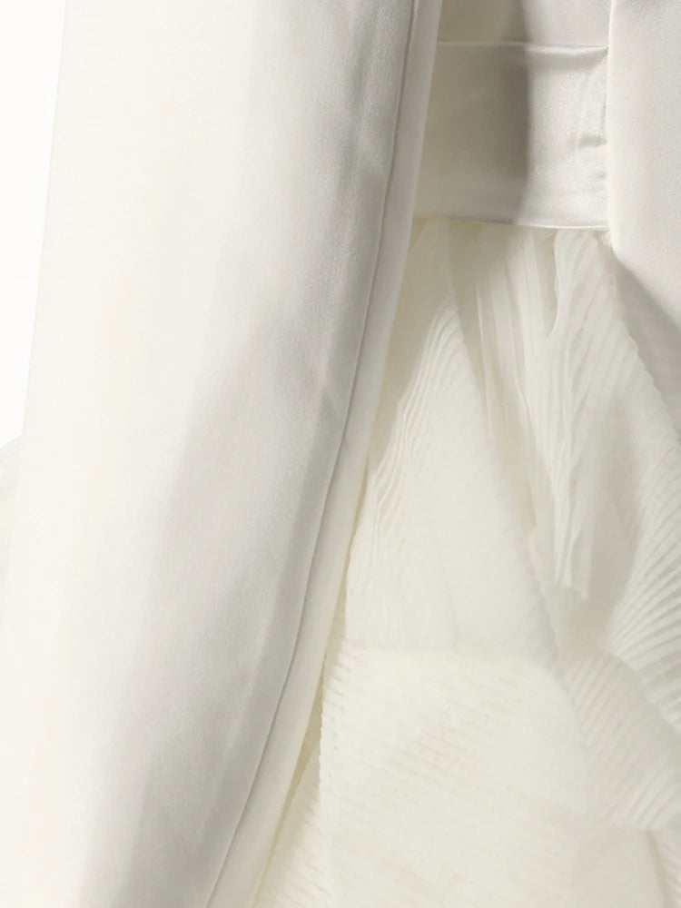 Veste longue maille irrégulière noire