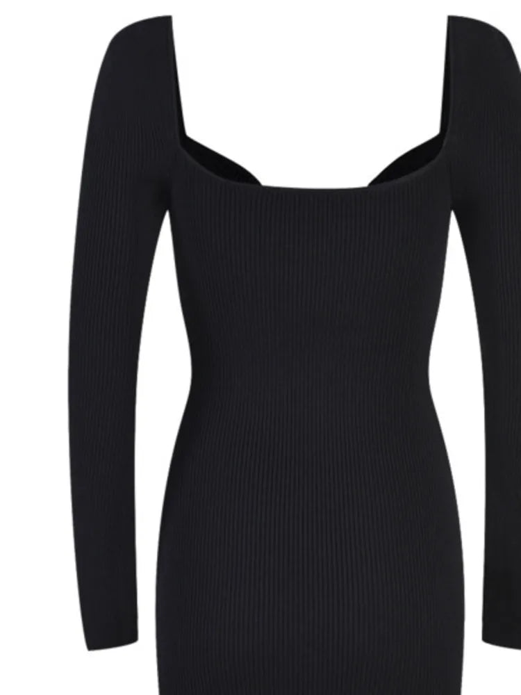 Robe en tricot chérie