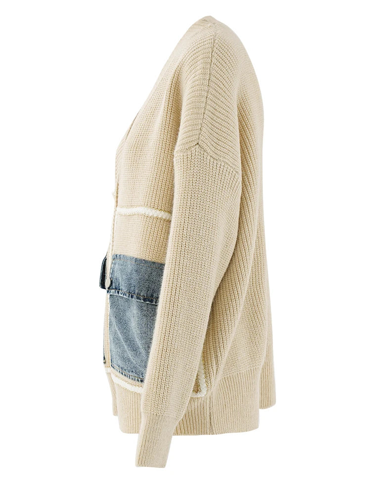 Pull de poche en jean