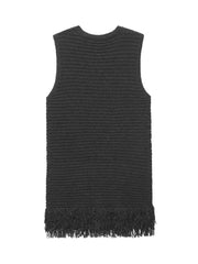 Knitted Tassel Mini Dress – Summer Edition
