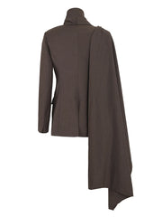 Apricot Irregular Blazer