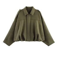 High-waisted Shorts & Loose Jacket Set