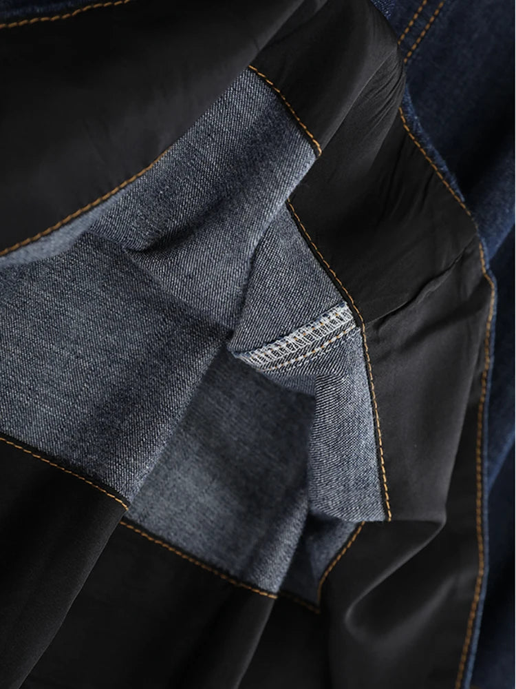 Boucle de jean haute taille jupe en ligne