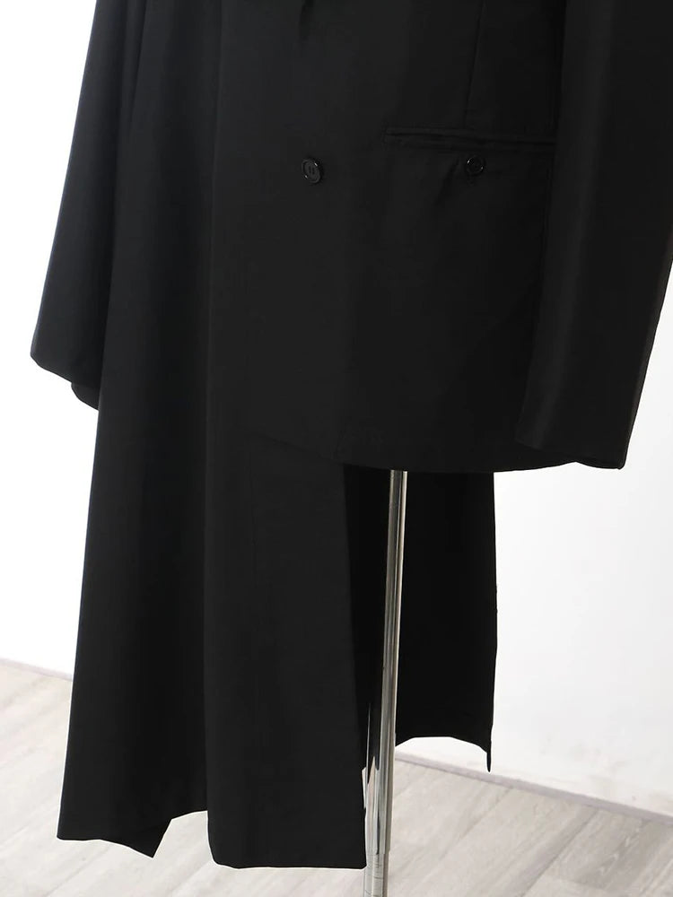 Blazer irrégulier noir