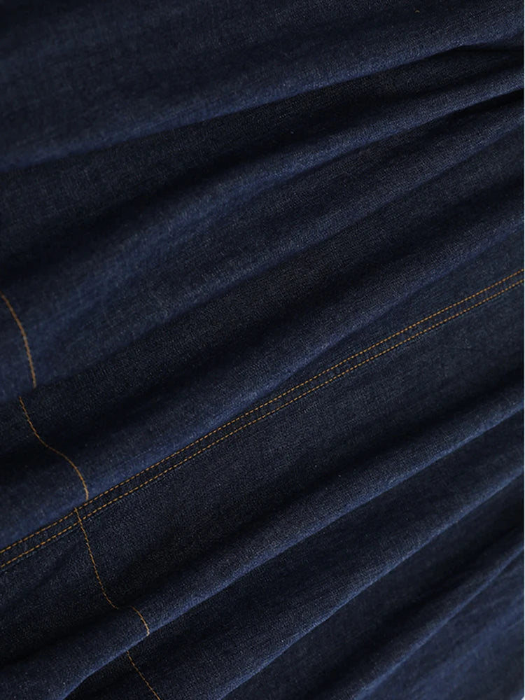Boucle de jean haute taille jupe en ligne