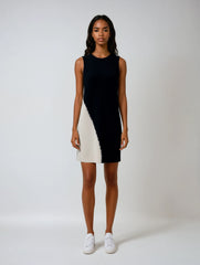 Sleeveless Knitted Mini Dress