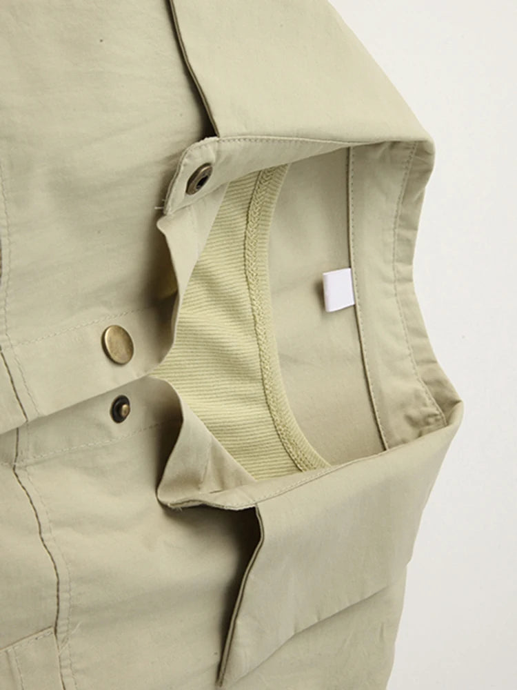 Blouse décontractée verte