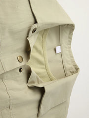 Green Casual Blouse
