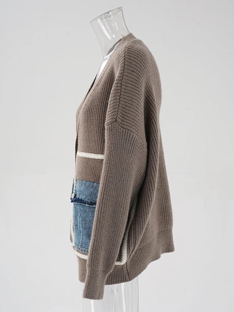 Pull de poche en jean