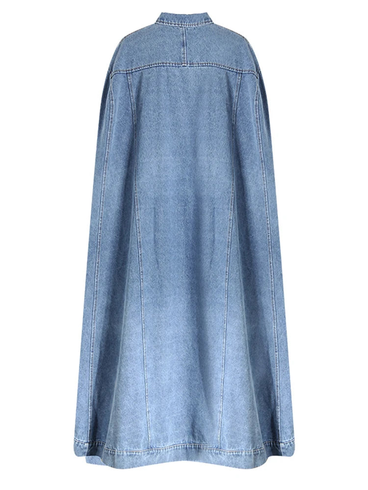 Couteau irrégulier en denim