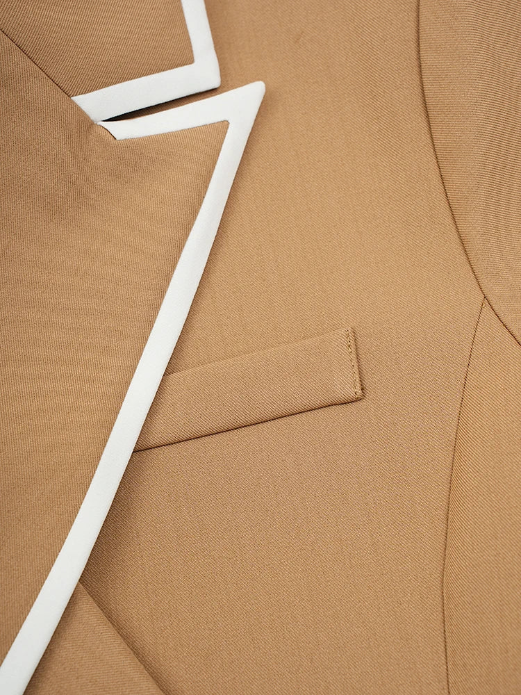 Veste en couleur khaki cross