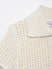 Knit Tassel Jacket & Mini Skirt