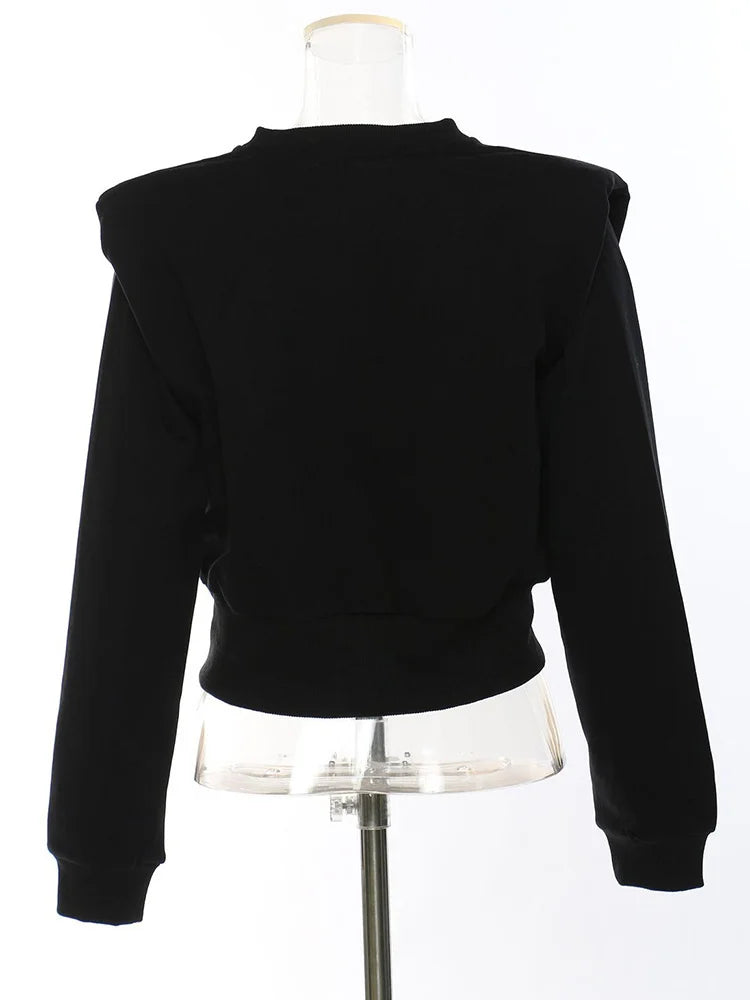 Sweat-shirt plissé gris