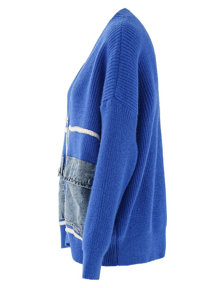 Pull de poche en jean