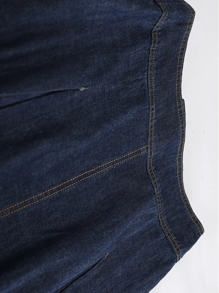 Boucle de jean haute taille jupe en ligne