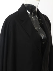 Blazer irrégulier noir