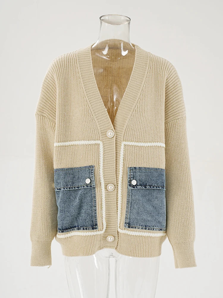 Pull de poche en jean