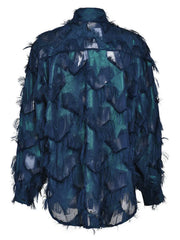 Chemisier Breeze Blue Tassel