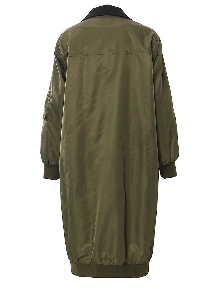 Veste de tranchée de couleur